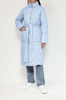 Пальто женское Auranna AU23106227CD-039 голубое 48 RU