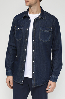 Рубашка мужская Pepe Jeans PM307509XV9 синяя S