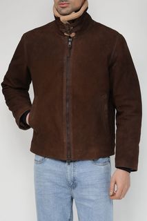 Кожаная куртка мужская Bomboogie JMBELLPGSC3 коричневая 2XL