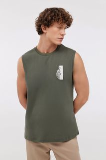 Майка мужская Baon B7524002 зеленая S