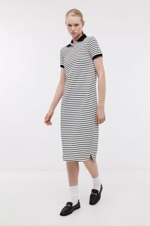 Платье женское Baon B4524201 белое XXL