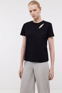 Футболка женская Baon B2324039 черная XXL