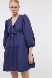 Платье женское Baon B4524077 синее XXL