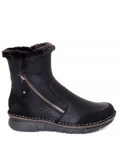 Полусапоги женские Rieker 73371-00 черные 42 RU