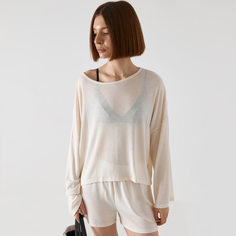 Лонгслив женский Kuchenland Deizi бежевый M