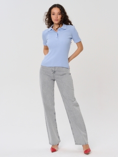 Джемпер женский Eleganzza ZZ-10001 голубой L