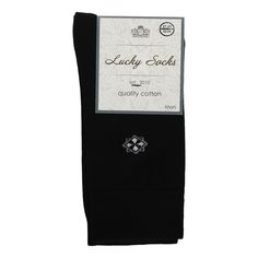 Носки мужские Lucky Socks черные 29-31