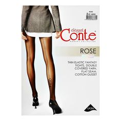 Колготки женские Conte Elegant черные 2