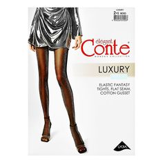 Колготки женские Conte Elegant черные 2
