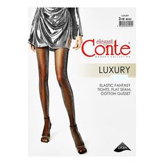 Колготки женские Conte Elegant черные 3