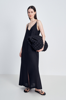 Платье женское Finn Flare FSD110203 черное S
