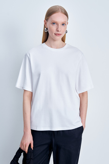 Футболка женская Finn Flare BAS-100166 белая XS