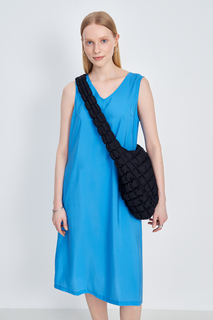 Платье женское Finn Flare FSE11014 голубое XL