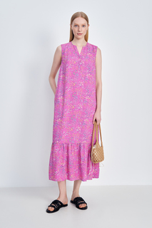 Платье женское Finn Flare FSD110213 розовое L