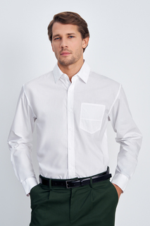 Рубашка мужская Finn Flare FSE21020 белая M