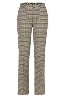 Брюки женские MORE & MORE 21114007 коричневые 44