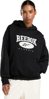 Худи женское Reebok Classics Natural Dye Big Logo Hoodie черное S