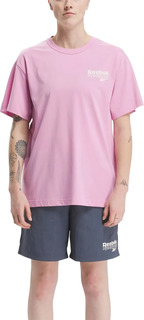 Футболка мужская Reebok Identity Brand Proud Graphic Short Sleeve T-Shirt розовая L