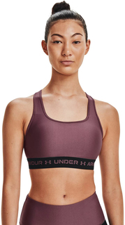 Топ женский Under Armour Crossback Mid Bra фиолетовый XS