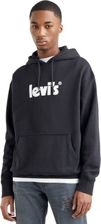 Худи мужское Levis Men Relaxed Graphic Hoodie черное M Levis®