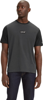 Футболка мужская Levis Men Relaxed Fit Graphic Tee серая M Levis®