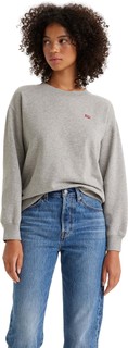 Свитшот женский Levis Women Standard Crewneck Sweatshirt серый S Levis®