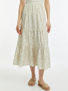 Юбка женская oodji 13G00024 бежевая 44 EU