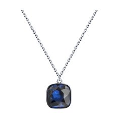 Колье из серебра 40 см SOKOLOV 94071029, фианит