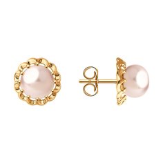 Серьги из серебра Diamant 93-322-01929-1, жемчуг культивированный