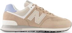 Кроссовки унисекс New Balance 74O бежевые 10 US