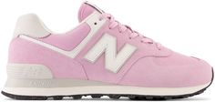 Кроссовки унисекс New Balance 574 розовые 7.5 US