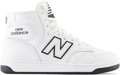 Кеды унисекс New Balance 480 белые 4 US