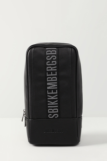 Сумка мужская Bikkembergs BKBO00040P черная, 30x16x8 см
