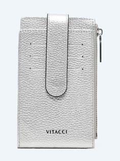 Кошелек женский Vitacci HS814-29P серебряный