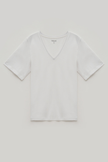 Футболка женская Finn Flare BAS-100144 белая XL