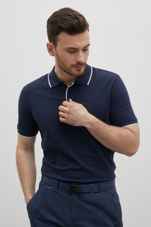 Футболка мужская Finn Flare FSC21011 синяя 3XL