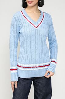 Пуловер женский Belucci BL2404T3231CD голубой XL