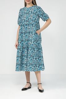 Платье женское Belucci BL24045274CD голубое 3XL