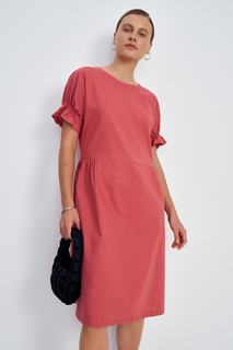 Платье женское Finn Flare FSE11003 красное XS