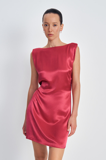 Платье женское Finn Flare FSE51014 красное M