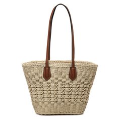 Сумка женская Tendance DY2023-79, молочно-бежевый/коричневый