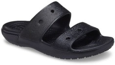Шлепанцы унисекс Crocs Classic Sandal черные M4 US; W6 US