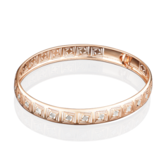 Браслет из красного золота р. 21 PLATINA jewelry 05-0566-00-000-1110-48