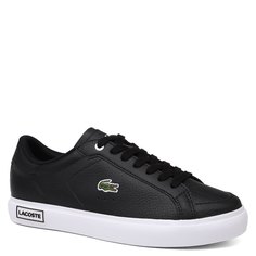 Кеды женские Lacoste SFA0077 POWERCOURT 222 6 черные 38 EU