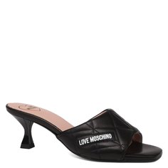 Шлепанцы женские Love Moschino JA28025G черные 40 EU