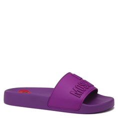 Шлепанцы женские Love Moschino JA28052G фиолетовые 38 EU