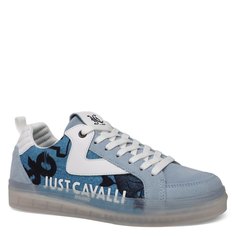 Кеды женские Just Cavalli 76RA3SR4 голубые 37 EU