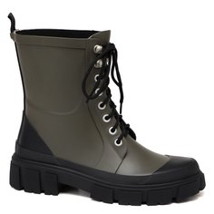 Резиновые ботинки женские Tendance TP-8247-03 хаки 39 EU