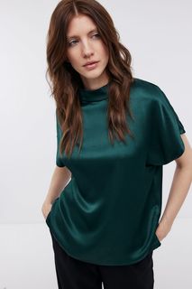 Блуза женская Baon B1924006 зеленая XL