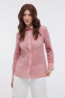 Блуза женская Baon B1724036 розовая XL